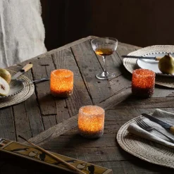 Mora Brown Tealight Holder