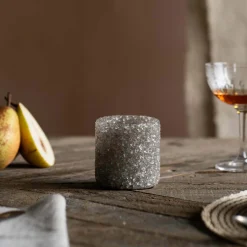 Mora Grey Tealight Holder