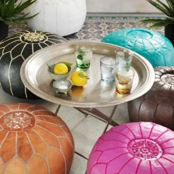 Moroccan Pouffe Covers