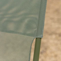 Moss Green Balcony Table and Two Chairs Set