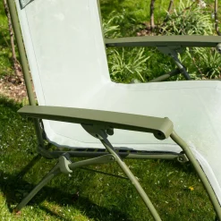 Moss Green Reclining Garden Chair