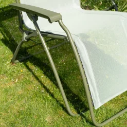 Moss Green Reclining Garden Chair
