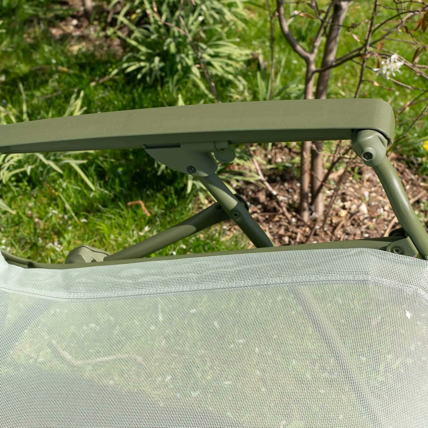 Moss Green Reclining Garden Chair