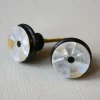 Mother of Pearl and Black Horn Drawer Knob