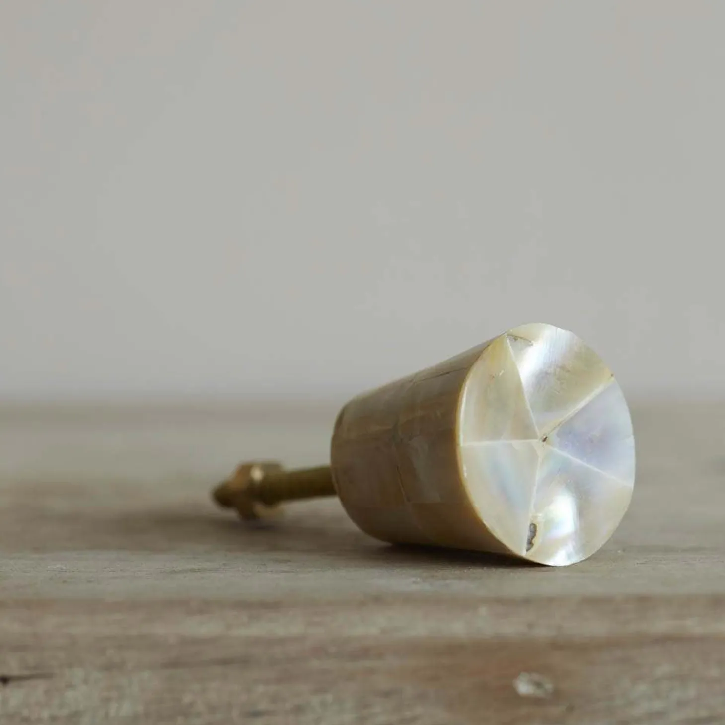 Mother of Pearl Conical Knob