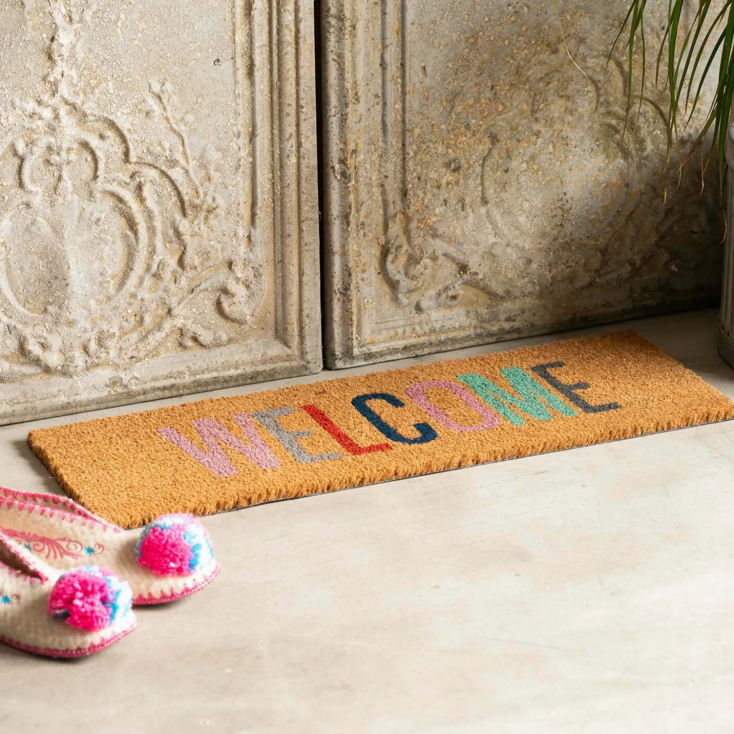 Multi-Colour Welcome Door Mat