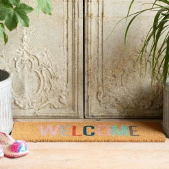 Multi-Colour Welcome Door Mat