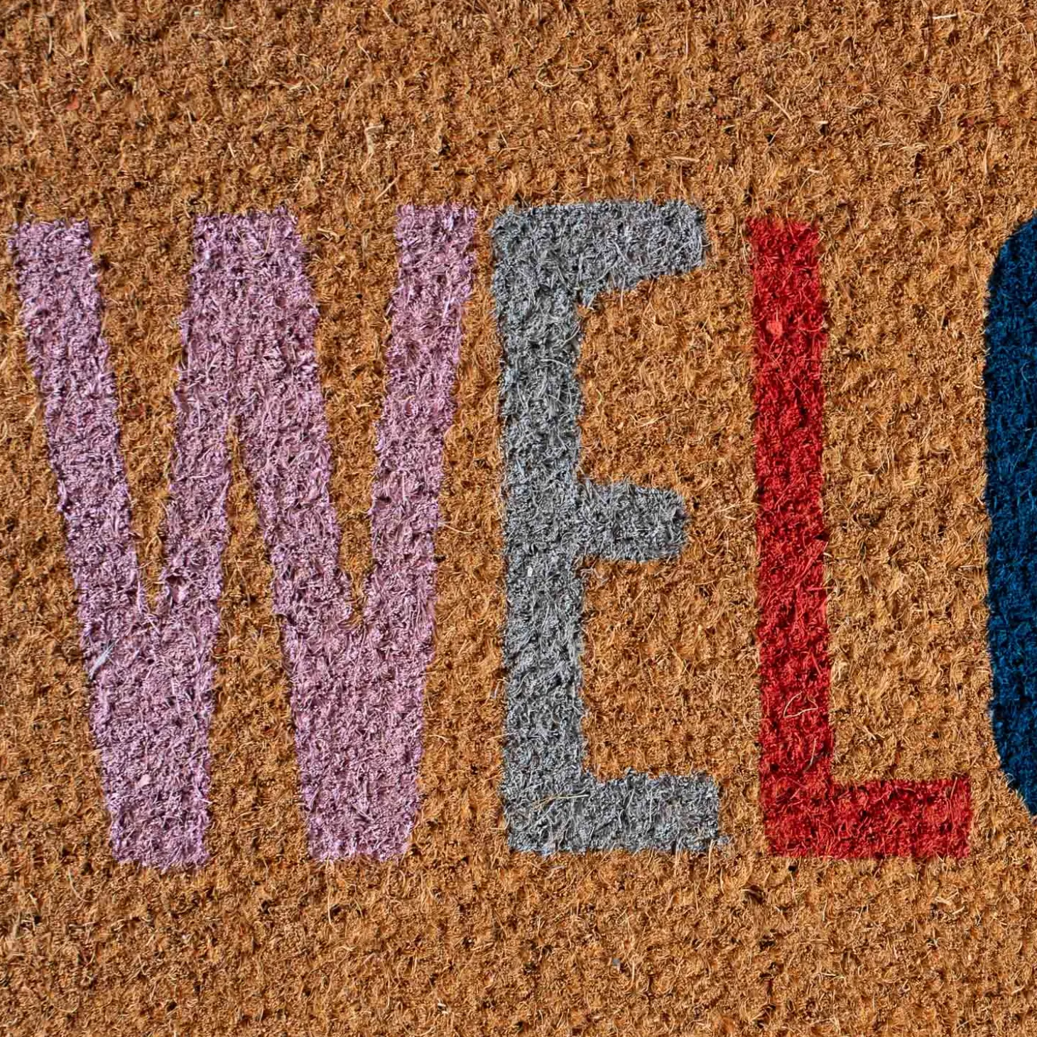 Multi-Colour Welcome Door Mat