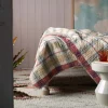 Multi-Coloured Check Cotton Quilt