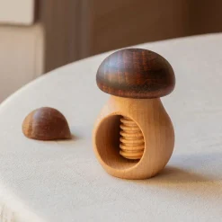 Mushroom Wooden Nutcracker