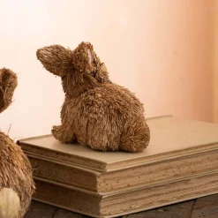Natural Bristle Bunny Decoration
