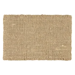 Natural Jute Doormat with Rubber Backing