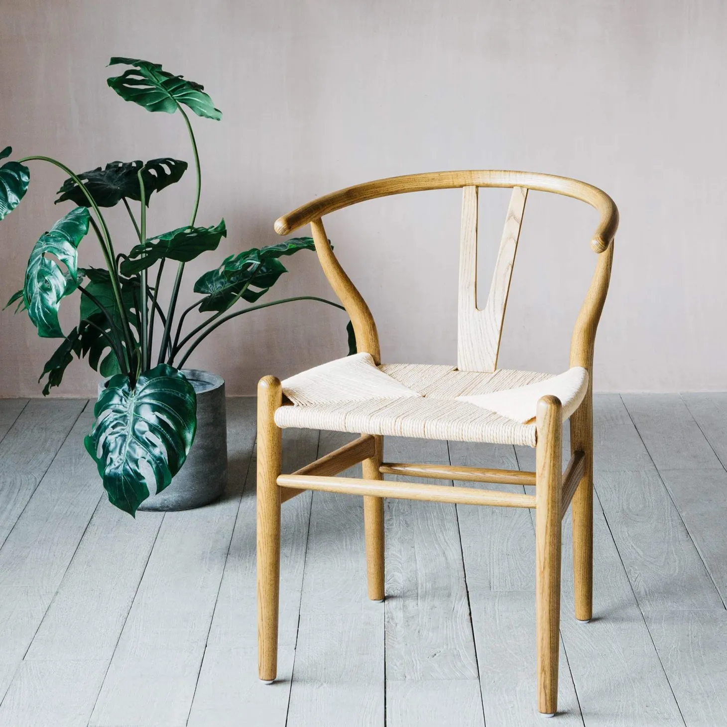 Natural Rattan Emperor Scandi Chair