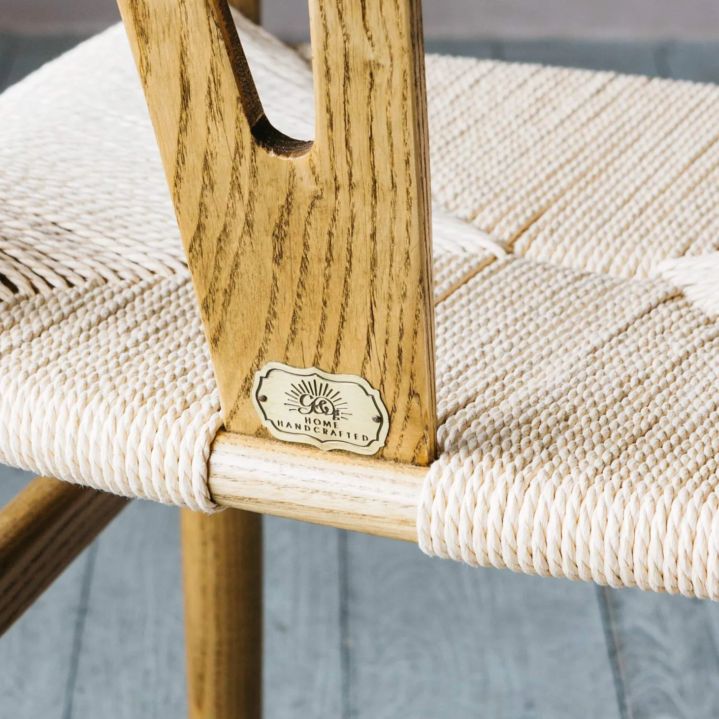 Natural Rattan Emperor Scandi Chair