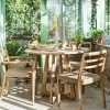 Noa 4 Seater Round Teak Outdoor Table