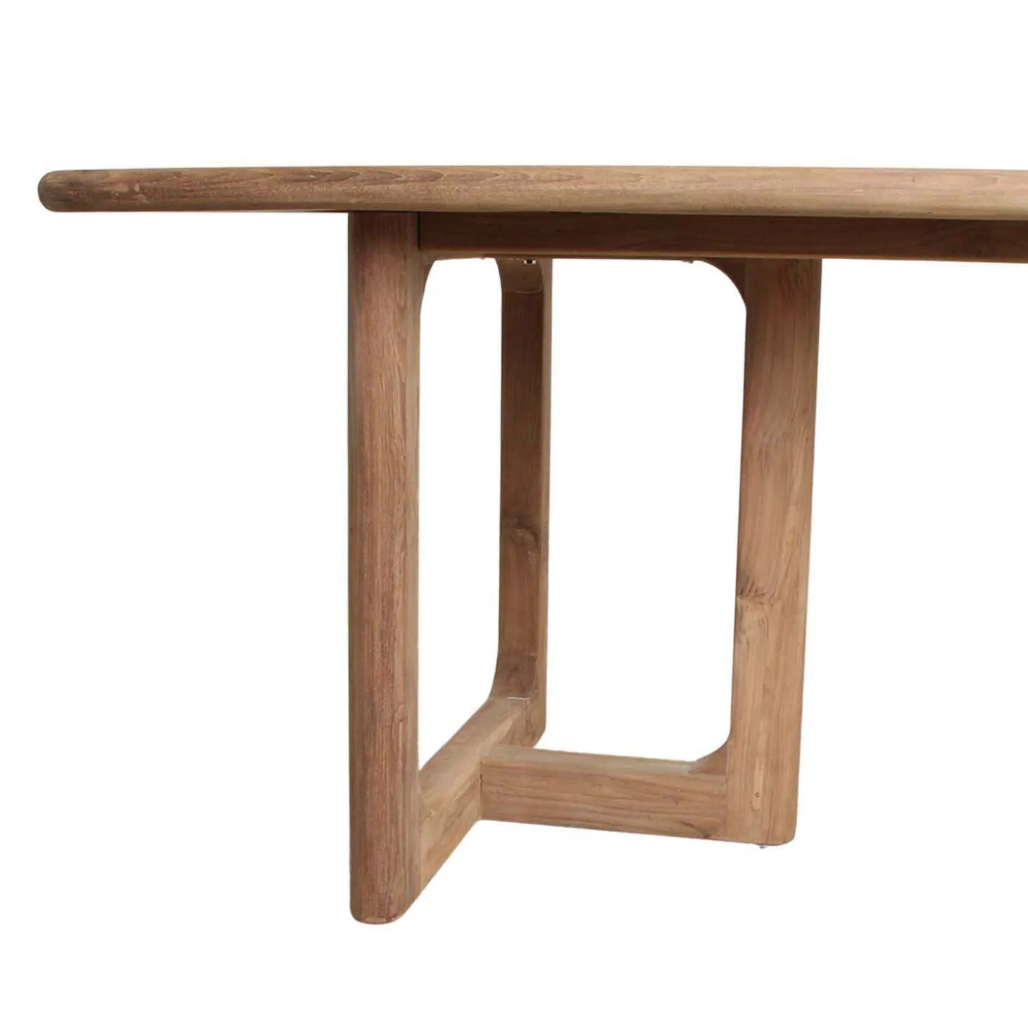 Noa Teak 6 Seater Rectangular Outdoor Dining Table