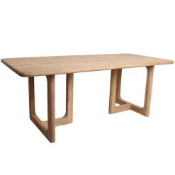 Noa Teak 6 Seater Rectangular Outdoor Dining Table