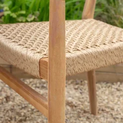 Noa Teak Outdoor Dining Armchair