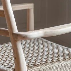 Noa Teak Outdoor Dining Armchair