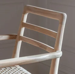 Noa Teak Outdoor Dining Armchair