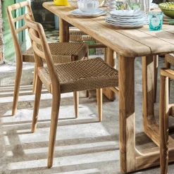 Noa Teak Outdoor Dining Chair