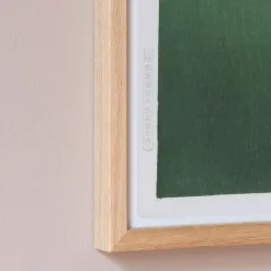 Oak Framed Peacock Prints