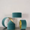 Ocean Velvet Lamp Shades