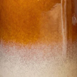 Ochre Ombre Ceramic Side Table