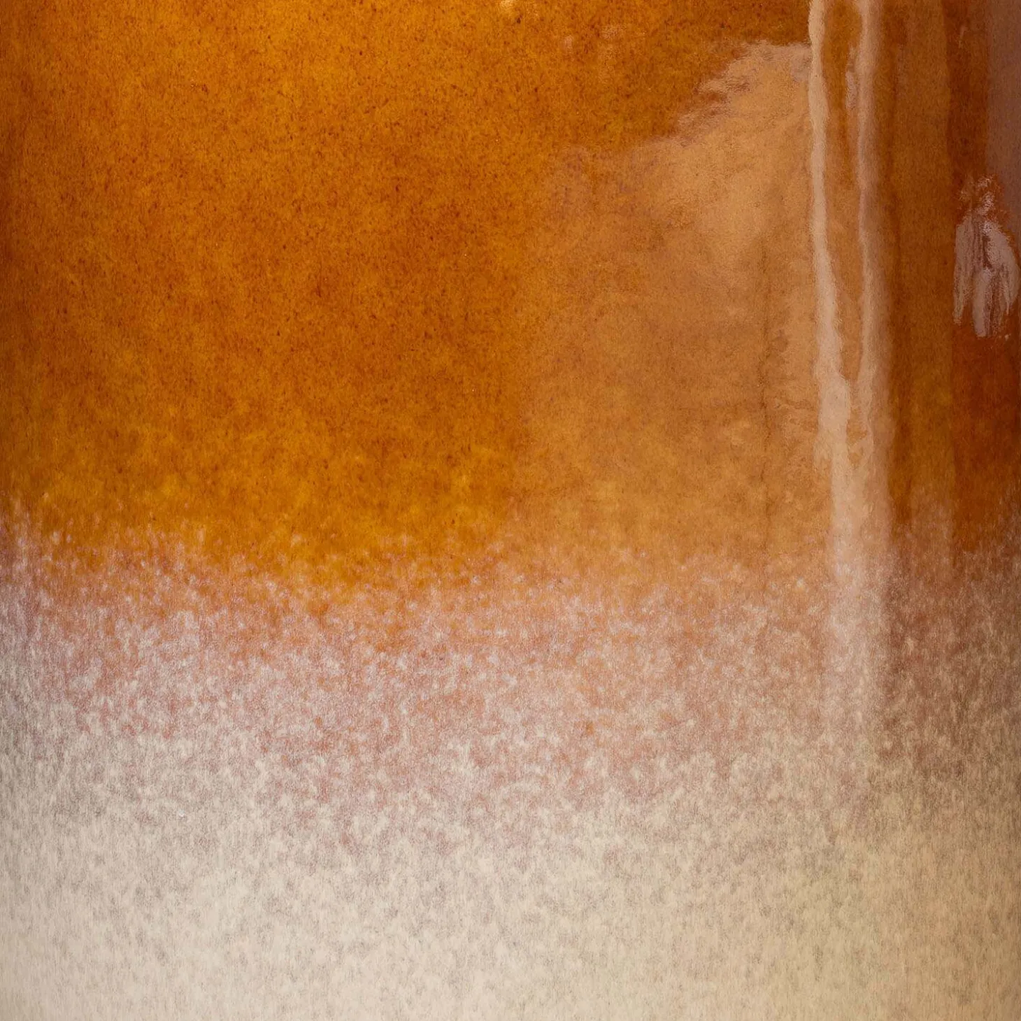 Ochre Ombre Ceramic Side Table