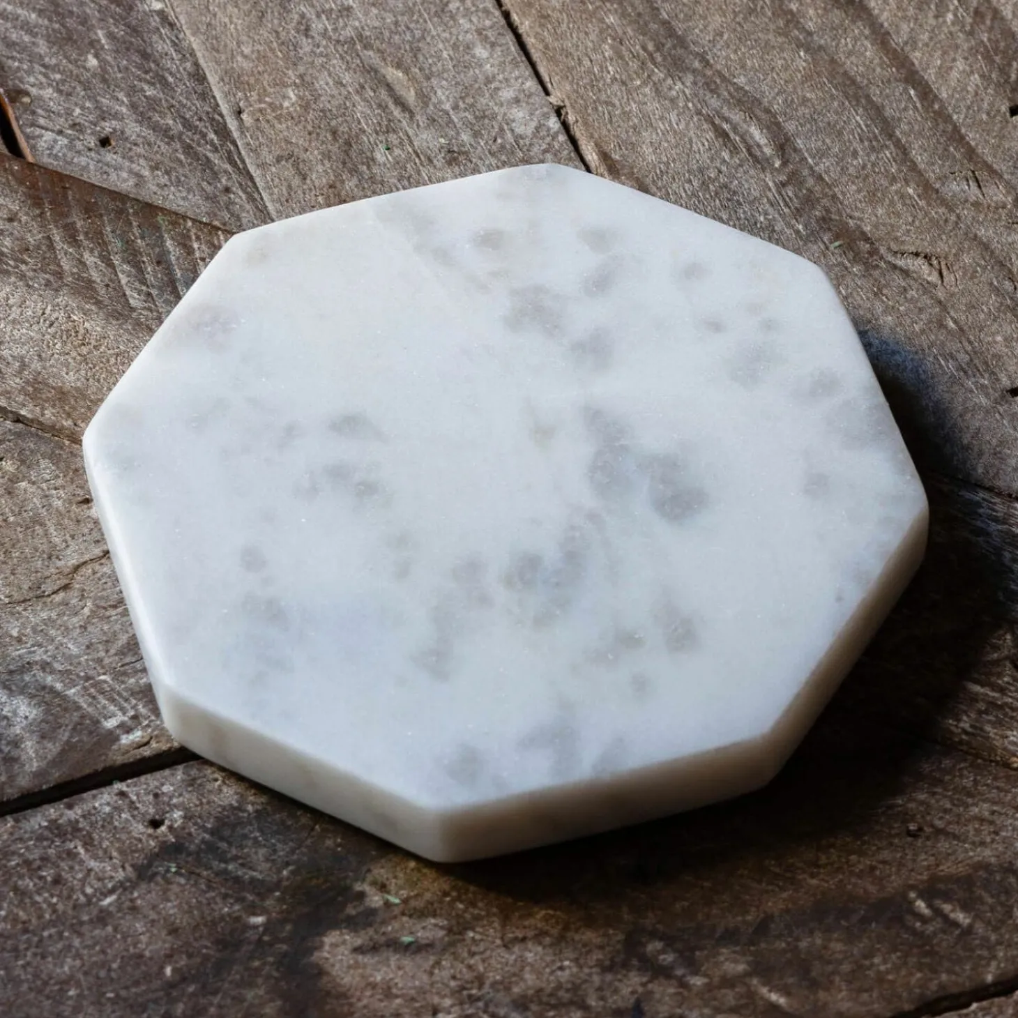 Octagon Marble Coaster