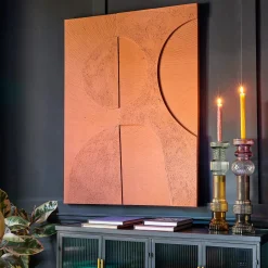 Orange Abstract Canvas