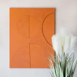 Orange Abstract Canvas