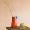 Orange and Blue Medium Bolita Vase