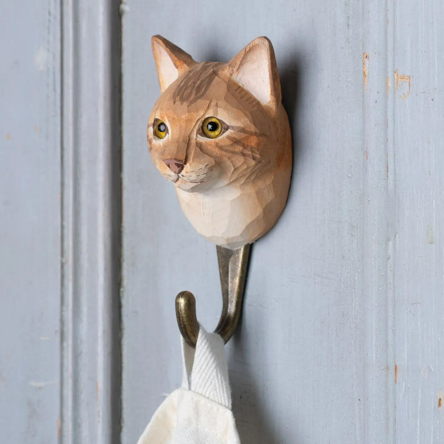 Orange Cat Wall Hook