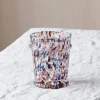 Orange Speckled Glass