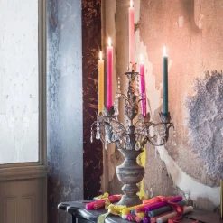 Ornate Five Stem Candelabra
