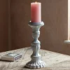 Ornate Pillar Candle Holder