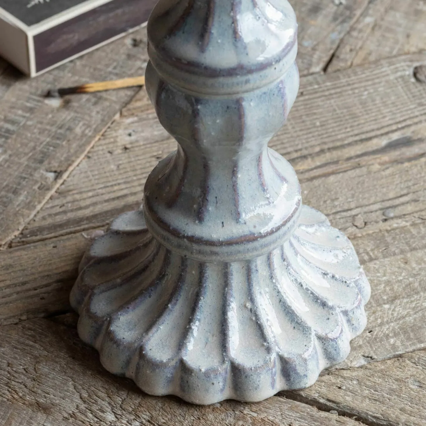 Ornate Pillar Candle Holder