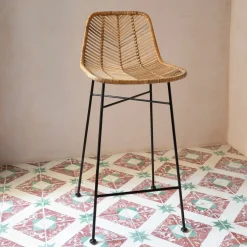 Oslo Natural Kitchen Stool