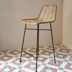 Oslo Natural Kitchen Stool
