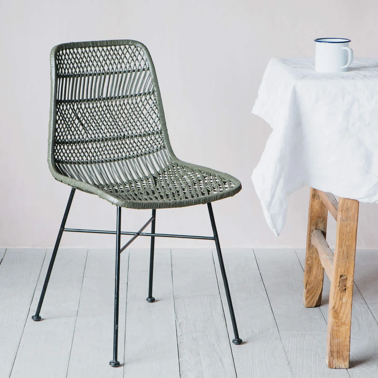 Oslo Olive Green Dining Chair