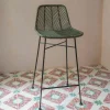 Oslo Olive Green Kitchen Stool