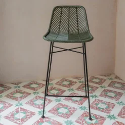 Oslo Olive Green Kitchen Stool