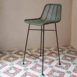 Oslo Olive Green Kitchen Stool