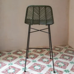 Oslo Olive Green Kitchen Stool