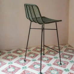 Oslo Olive Green Kitchen Stool
