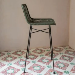 Oslo Olive Green Kitchen Stool