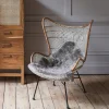 Oslow Winged Wicker Chair