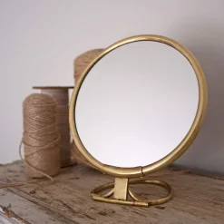 Otto Round Vanity Mirrors with Handle