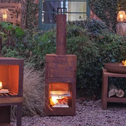 Outdoor Heater and Pizza Oven